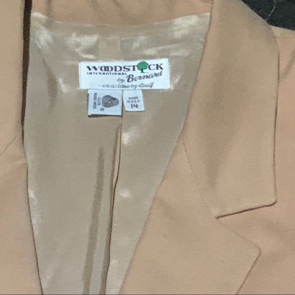 Woodstock jacket size 14
